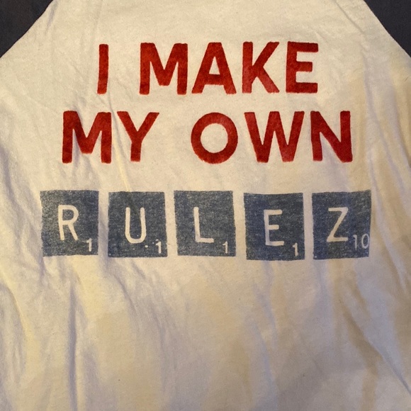 Graphic Tee- I make my own rules side Medium - Picture 3 of 3